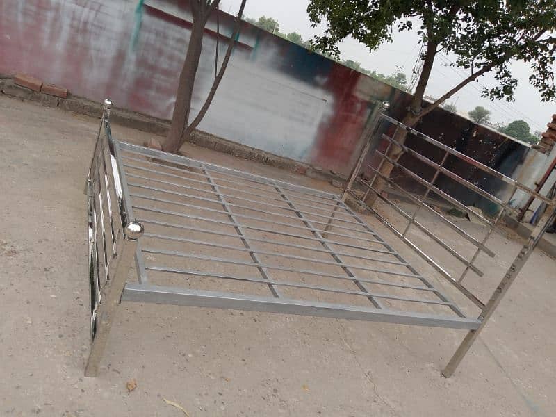 Steel Double bed 3