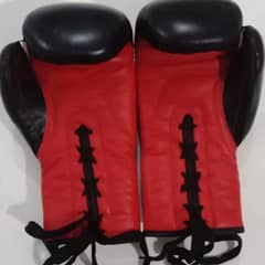 boxing gloves in original Cowhide leather