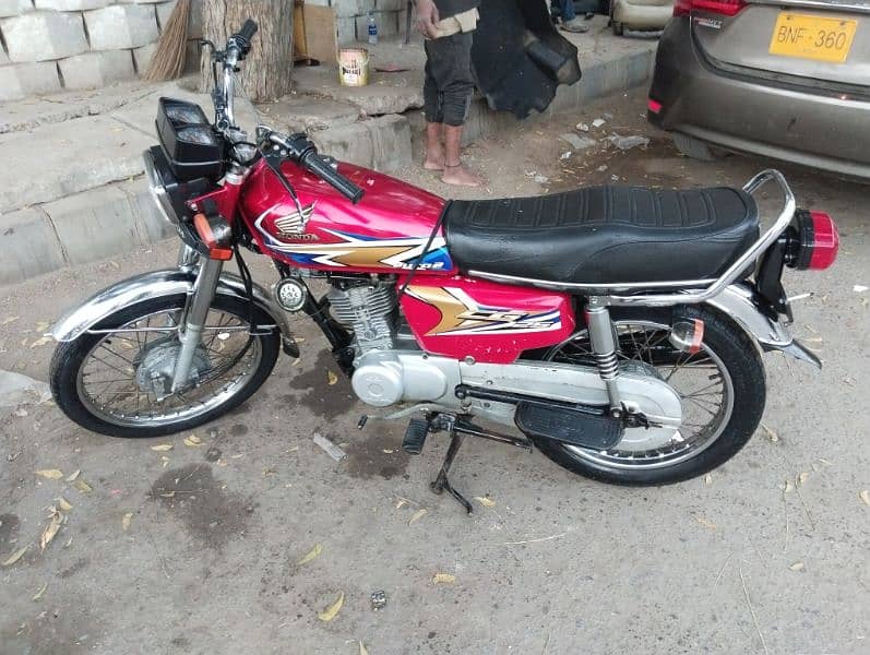 Honda 125 Karachi No plate 4