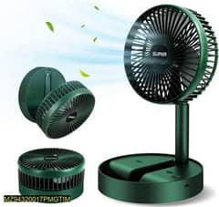 portabal Rechargeable fan phone No (03039263540)coler green