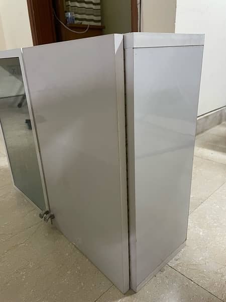 Almost new bathroom cupboard urgent sale 4