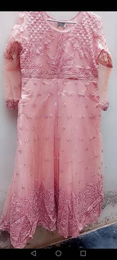 Pink canan maxi with trouser