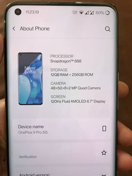 One Plus 9 Pro 12 256 Global Dual Sim Approved 6