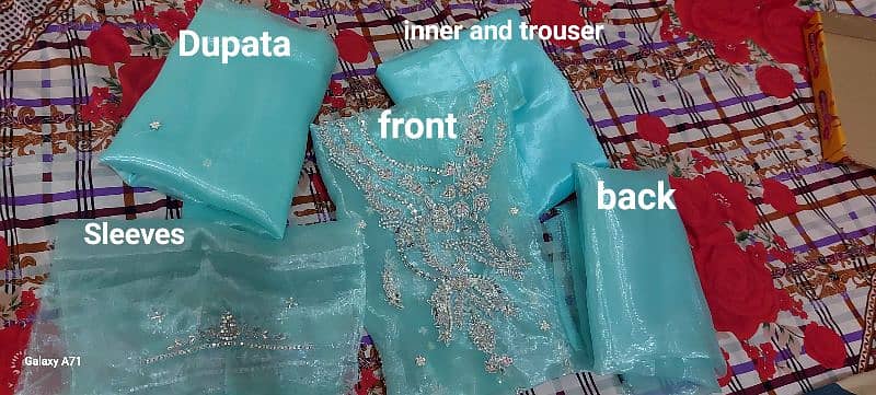 Organza/ tissue Suit (New) 0