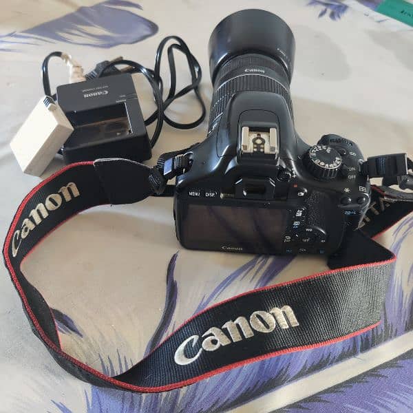 Canon DSLR 550D in Best Condition With Battery, Charger, 250MM lens 0