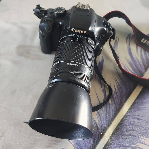 Canon DSLR 550D in Best Condition With Battery, Charger, 250MM lens 3