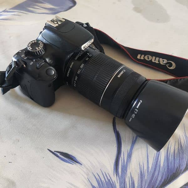 Canon DSLR 550D in Best Condition With Battery, Charger, 250MM lens 4