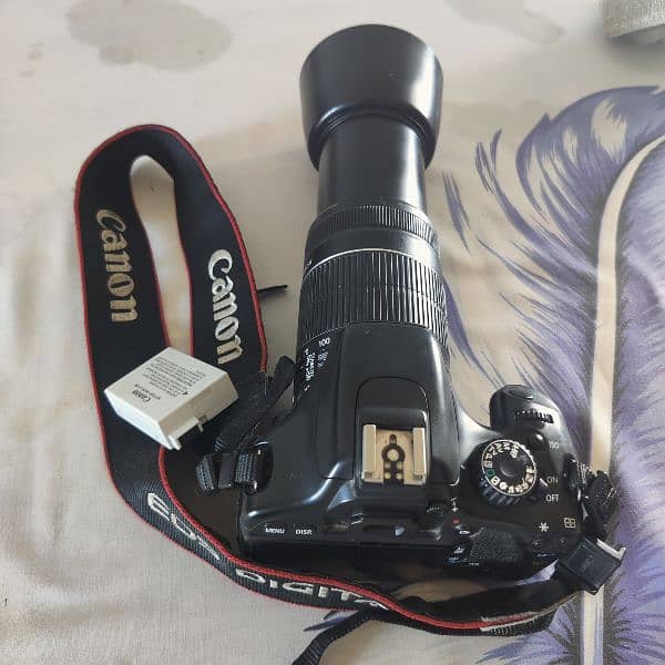 Canon DSLR 550D in Best Condition With Battery, Charger, 250MM lens 7