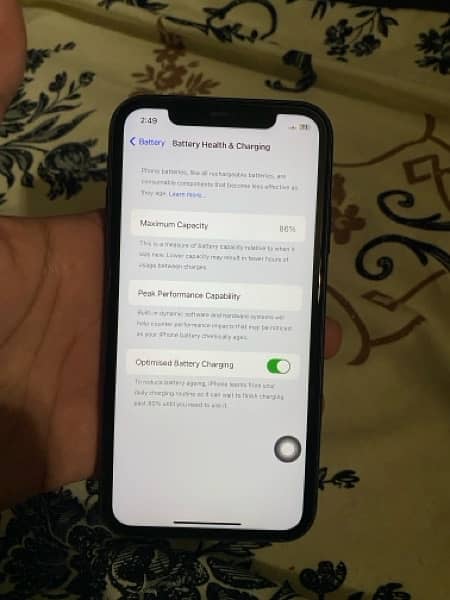 iphone 11 Factory non PTA 64gb 86% battery health 5