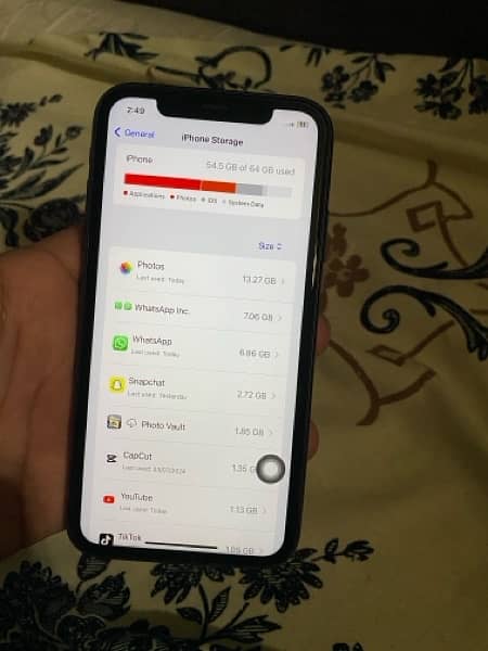 iphone 11 Factory non PTA 64gb 86% battery health 6