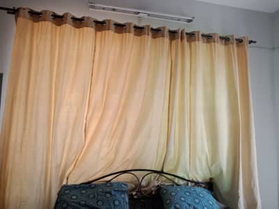 curtains for sale in good condition and beautiful golden colour