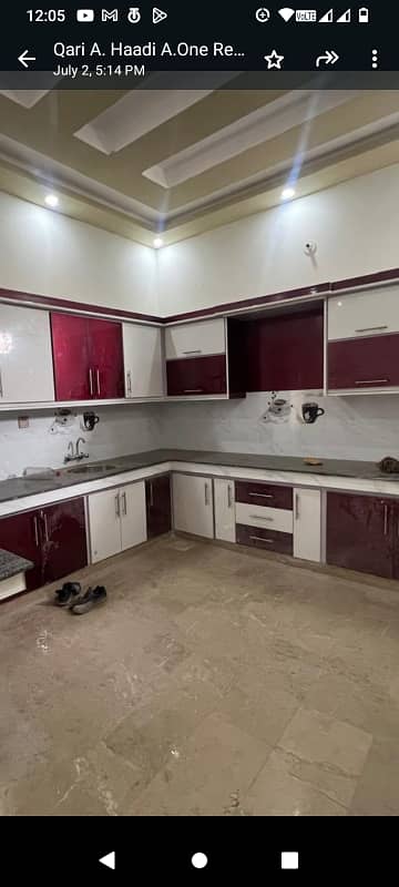 Portion For Sale 130 gaz Leased Apartment Gulshan e Malir 2