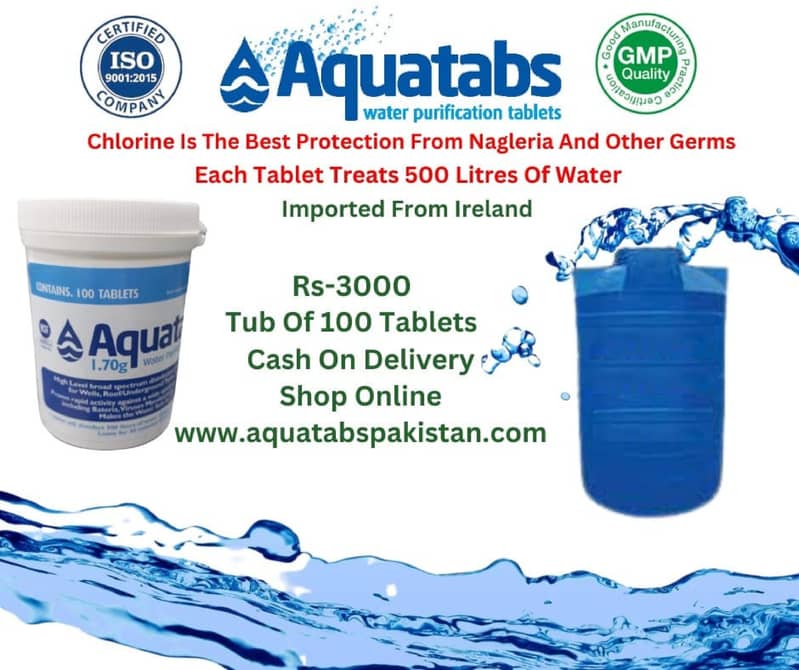 Aquatabs Chlorine tablets Pakistan Distributors 1