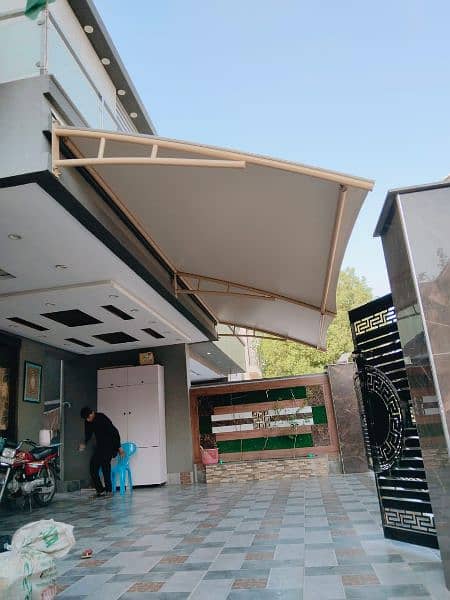 Car Parking | Tensile Car Porch | Parking Pole Structure in Pakistan 19