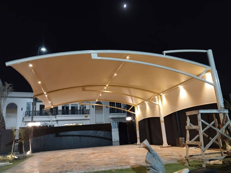 Car Parking Shades in pakistan | Best Car Porch Structure | Tensile 5