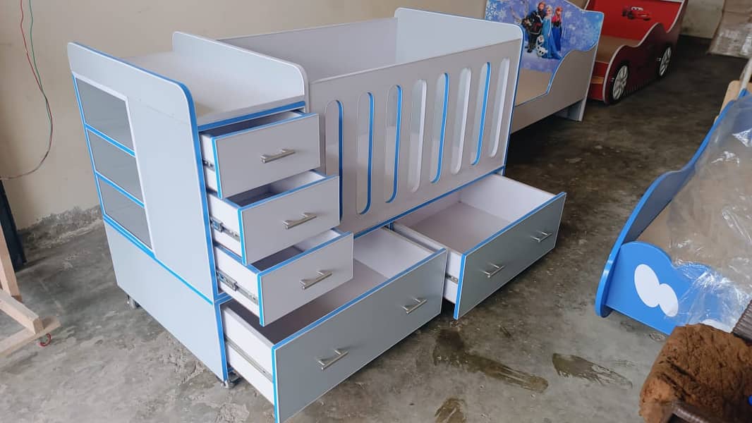 Brand New Baby Court with Storage and Kids Changing Station 0