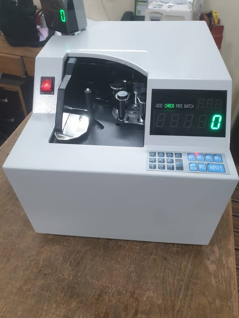 mix value currency counting machine with fake note detection in pak 2