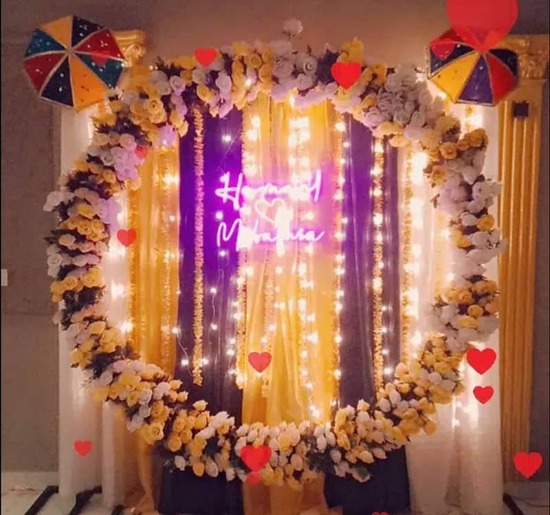 Birthday party office decoration/Light Decor / Masehri Decor Available 2