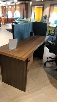 brand new interwood reception desk