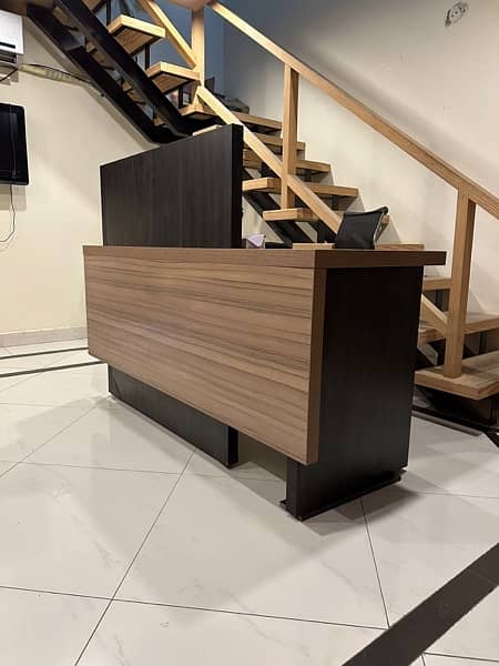 brand new interwood reception desk 1