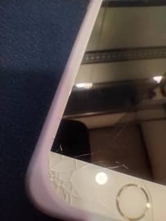 Iphone 6s 10/08 just glass crack working perfect pta approved
