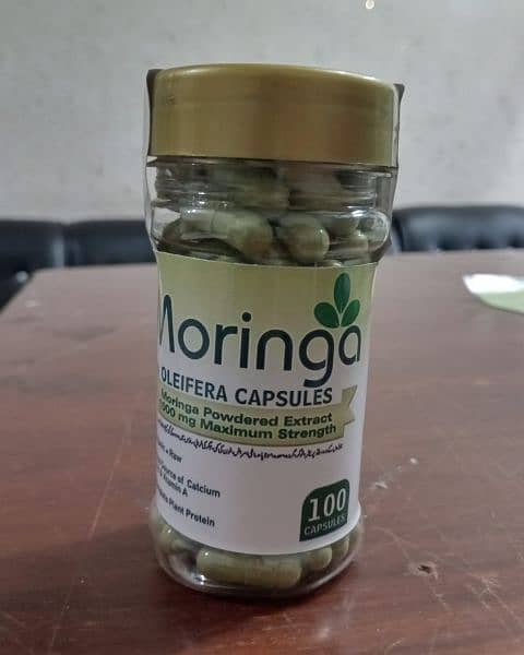 Moringa Leaf Powder And call Capsules 1