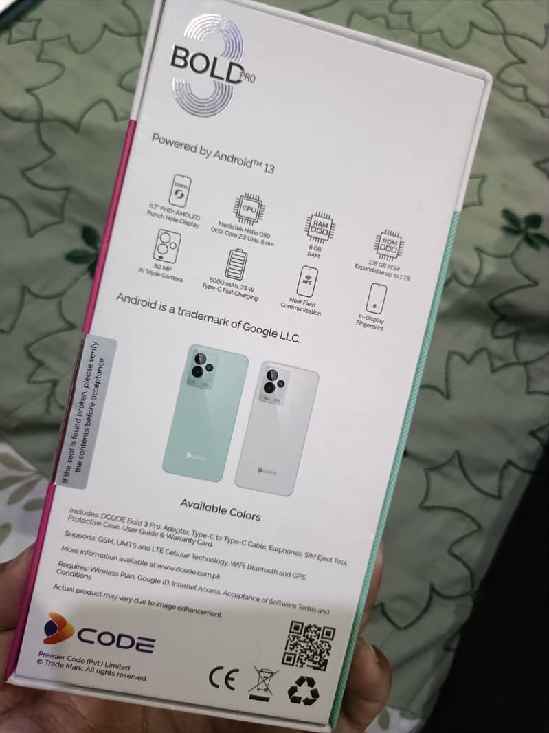 Dcode bold 3 pro, open box 1