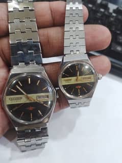 Citizen automatic Japan pair watch