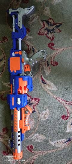 nerf gun semi automatic ten darts