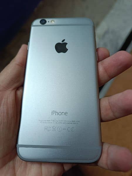 Apple Iphone 6 silver 128gb PTA Approved working perfect 1