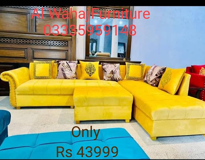 L Shape Sofa/Corner Sofa Set/5 Star Foam Sofa Set/8 Seater LSofa Set 0