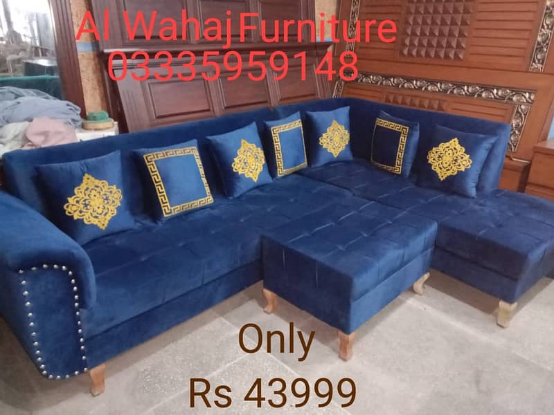 L Shape Sofa/Corner Sofa Set/5 Star Foam Sofa Set/8 Seater LSofa Set 15