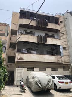 3 Bedroom Lounge with Terrace and Roof -park Facing At Nazimabad No. 2