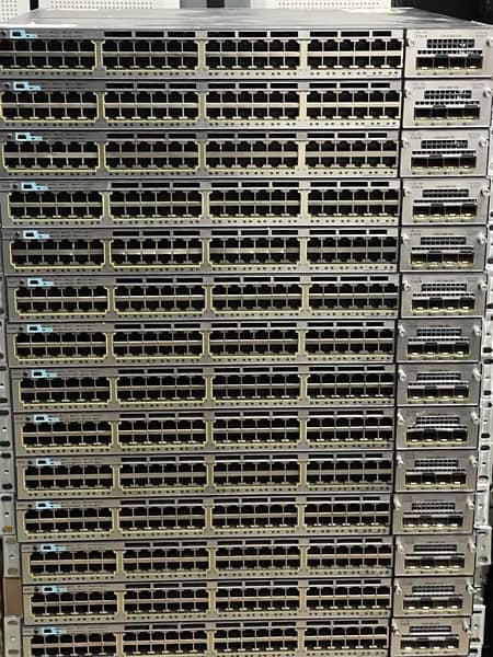 Cisco 3750X-48 POE with 10G card 1