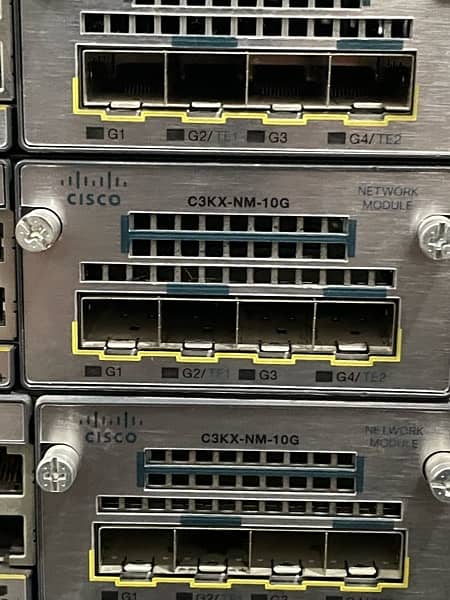 Cisco 3750X-48 POE with 10G card 3