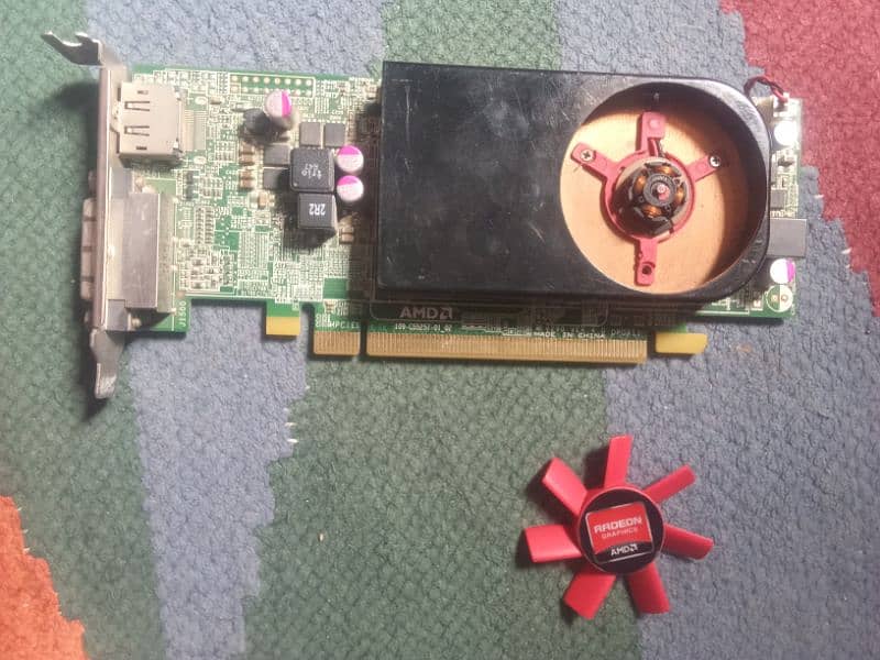 R7 250 2GB (Need Fan and Tower Stck for this GPU)Fan is Broken 0