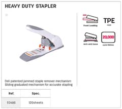 Deli 0486 Heavy Duty Stapler