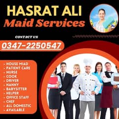 House maids, Helpers , cook , Nanny , Couple , Drivers ,Patient care