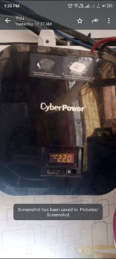 cyber power  ups and inverter