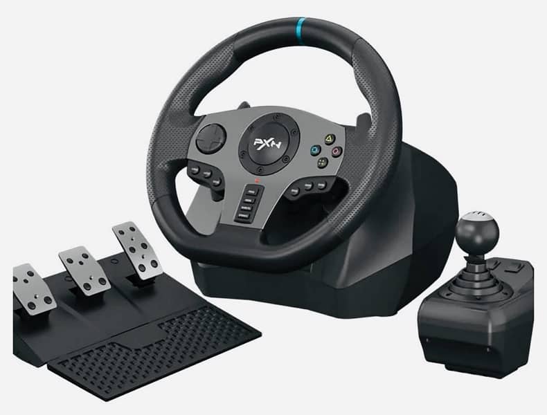 pxn v9 gaming steering wheel brand new box pack 2