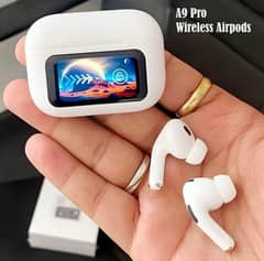 A9 Pro Wireless Bluetooth Earphone touch screen ANC