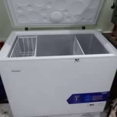 2 deep freezers haier