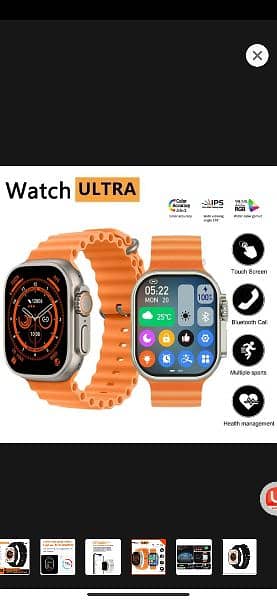 T800 Ultra Smart Watch Bluetooth Call Android and iOS Compatible 2