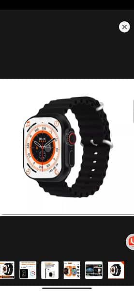 T800 Ultra Smart Watch Bluetooth Call Android and iOS Compatible 5