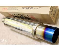 Hks exhaust new condition car/bike exhaust