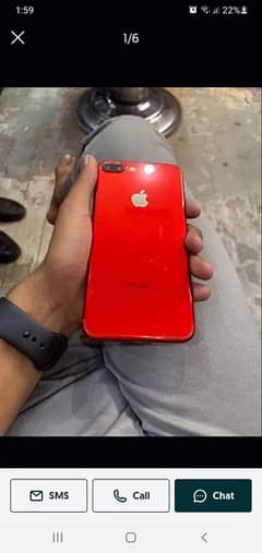 i phone 7 plus pta proved 128gb red colour