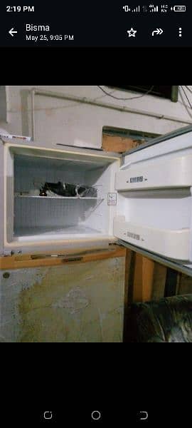 Dawlance fridge for sale 24cubic ac compressor fault he only 1