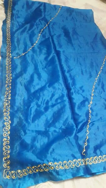 3 pc lehnga sut tissue fabric 2