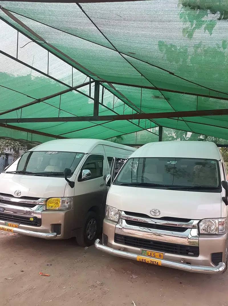 Toyota Hiace Grand Cabin For Rent 0