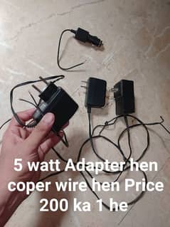 5 wat ke adapter hen